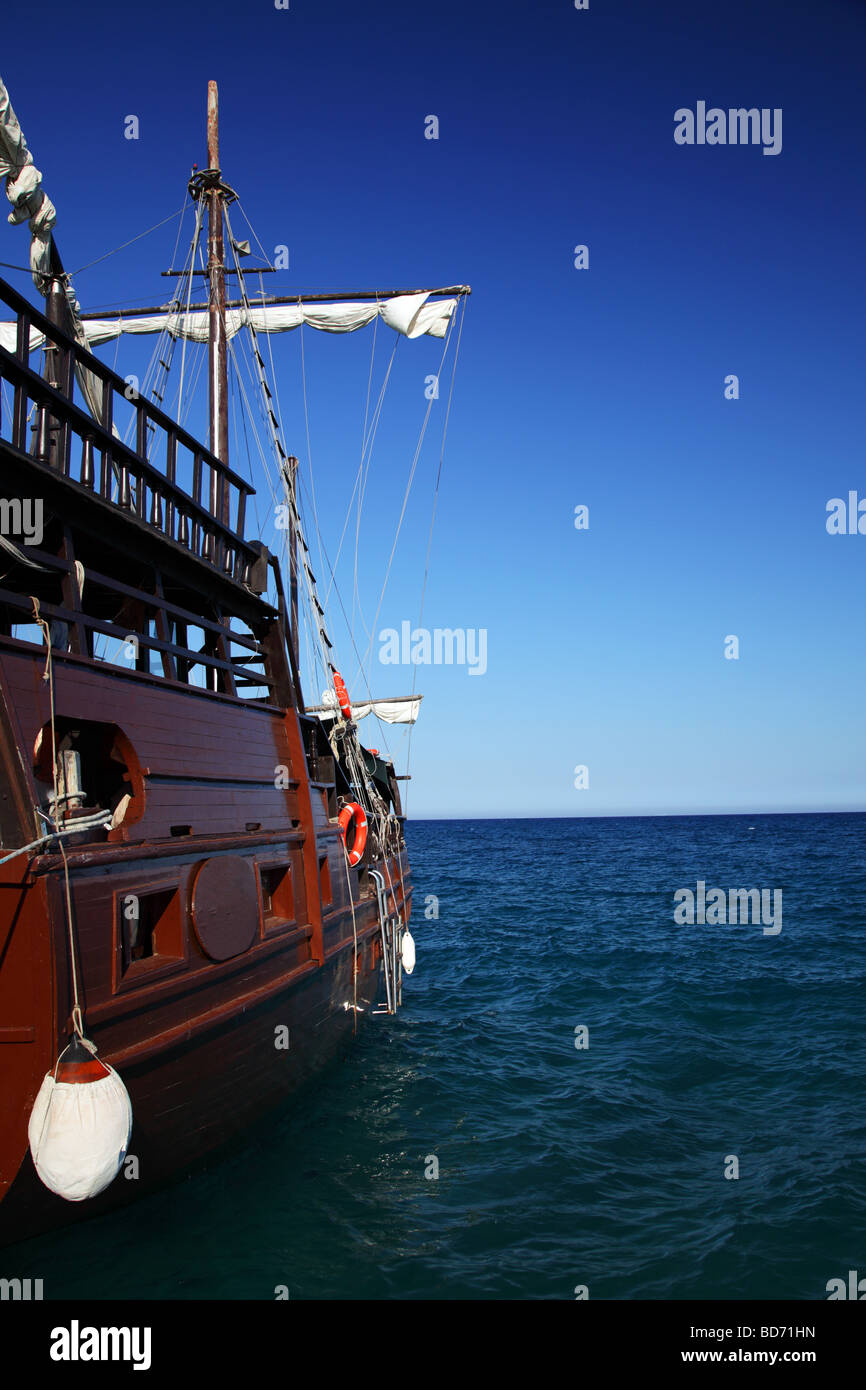 barco de vela Foto de stock