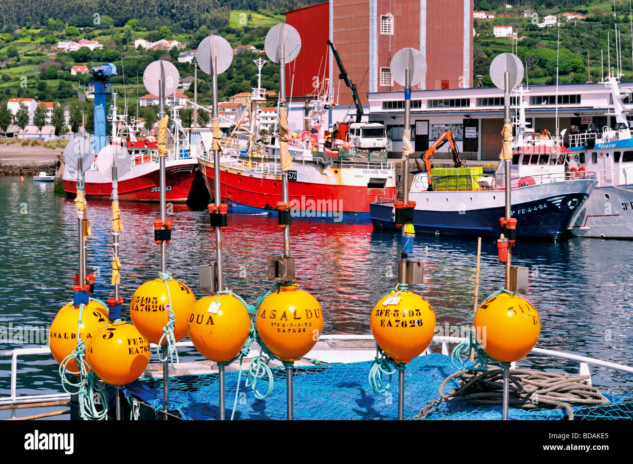 España, Galicia: Puerto de Carino en el Fotografía de stock - Alamy