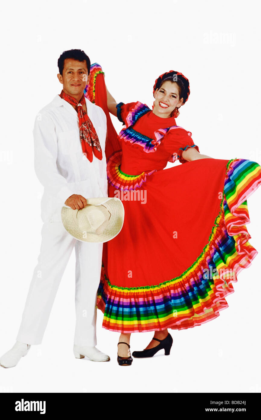 Baile folklórico mexicano Imágenes recortadas de stock - Alamy