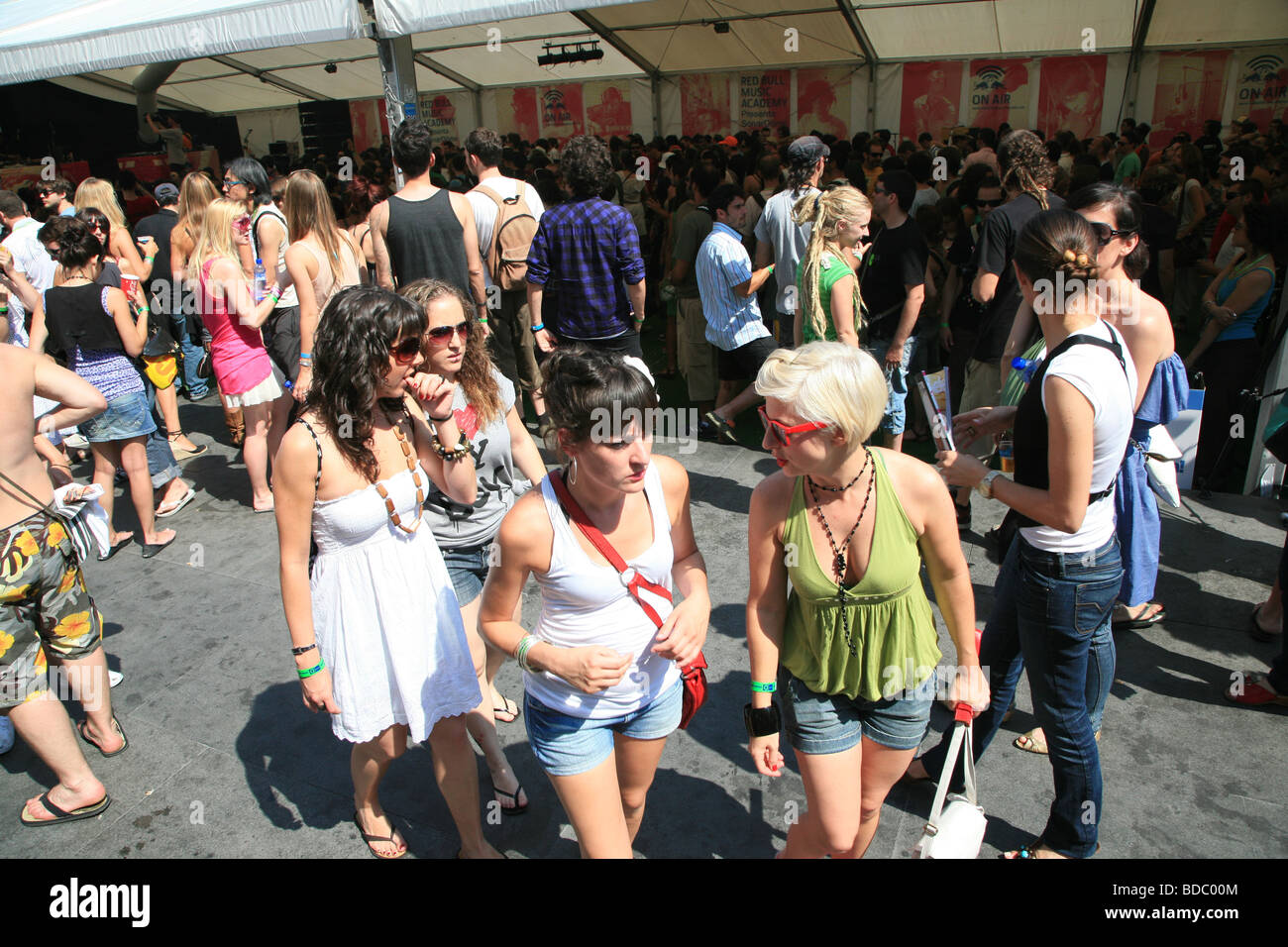 El Festival Sónar, Barcelona 2009 Foto de stock