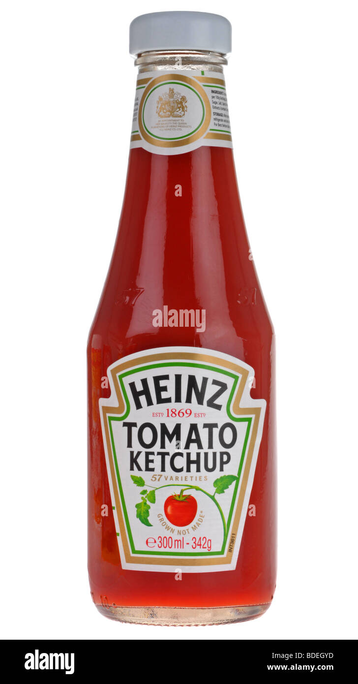 "Heinz ketchup Heinz" "salsa de tomate", "salsa de tomate" "ketchup" Foto de stock