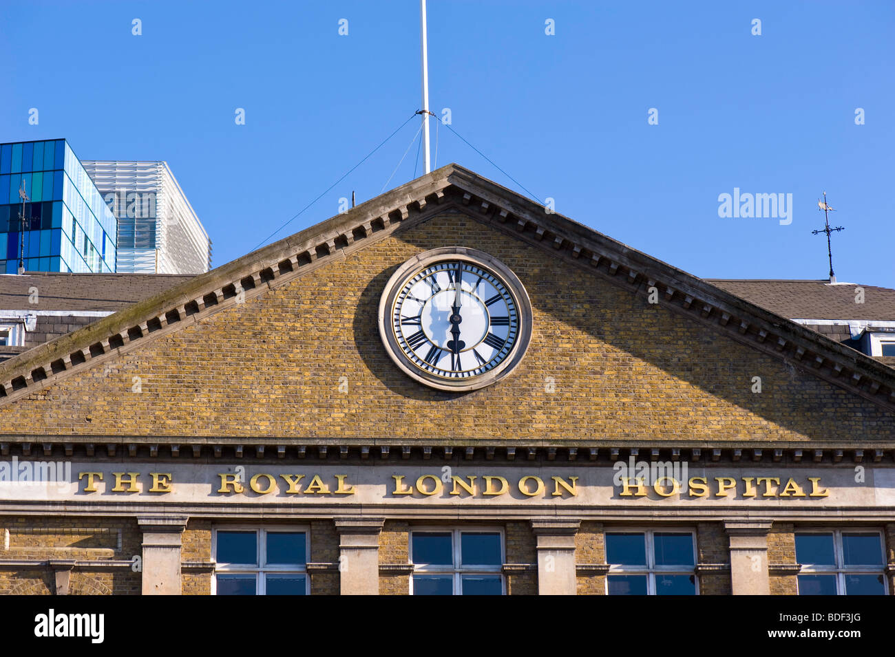 El Royal Hospital de Londres, E1, Londres, Reino Unido. Foto de stock
