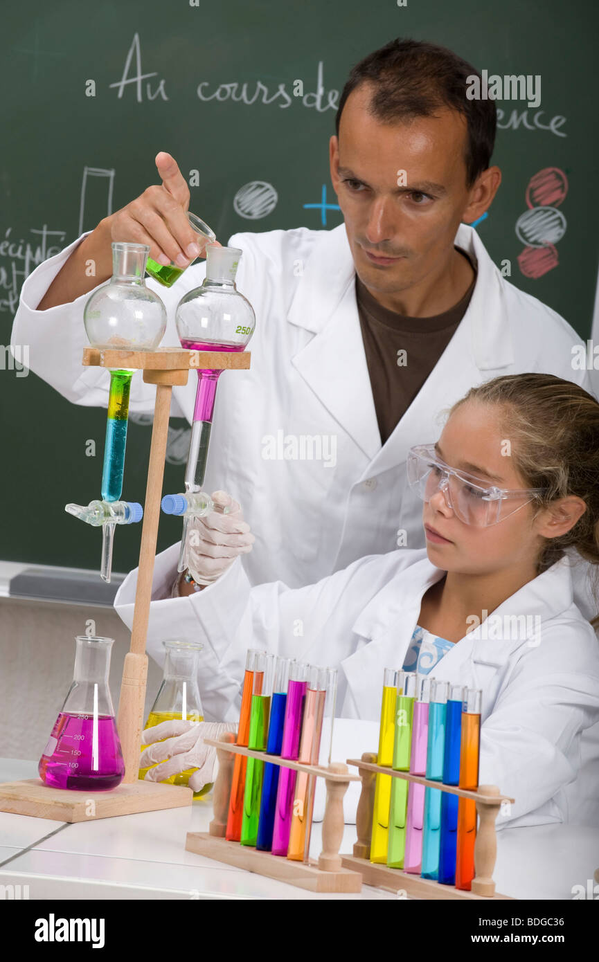 La enseñanza de la química Fotografía