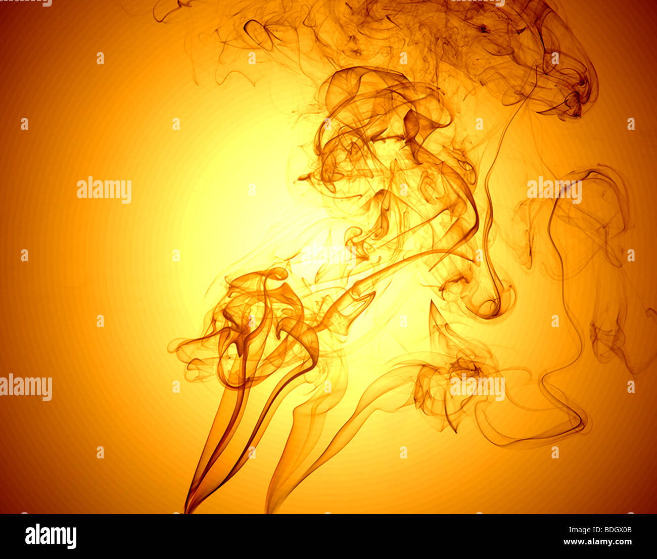 Imagen abstracta de humo Foto de stock