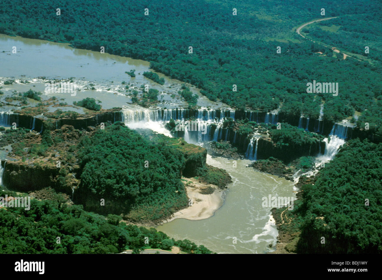 Brasil, Iguazu Falls Foto de stock