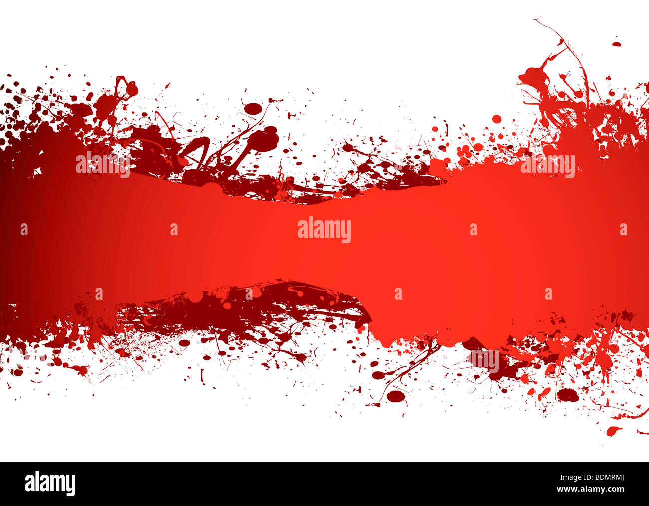 Rojo sangre de tinta grunge banner con espacio para añadir su propia copia  Fotografía de stock - Alamy