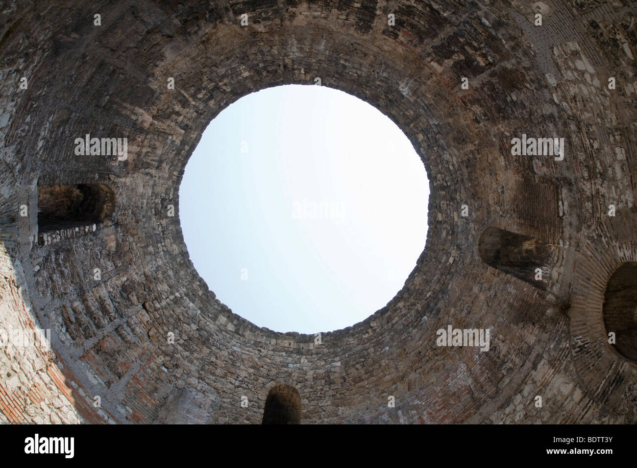 Des kuppel diokletianspalast von split, cúpula del palacio diocletians, split, croacia, kroatien Foto de stock