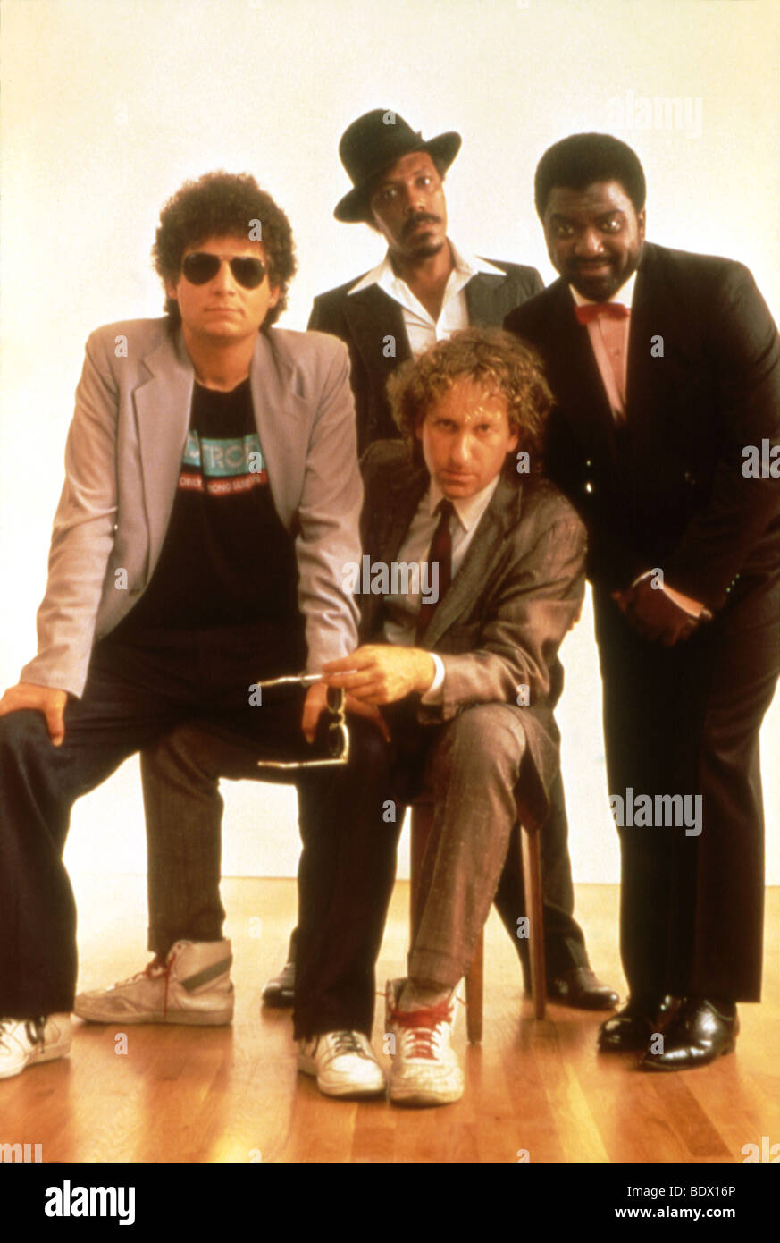 No se fue - grupo de rock estadounidense acerca de 1987 Foto de stock