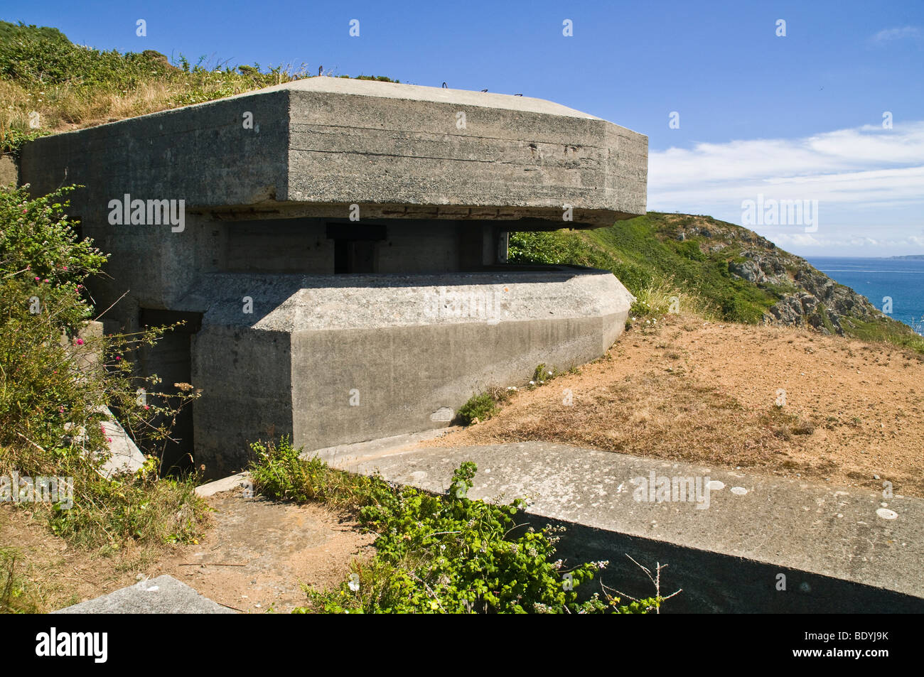 dh Jerbourg Point ST MARTIN GUERNSEY Segunda Guerra Mundial Alemana