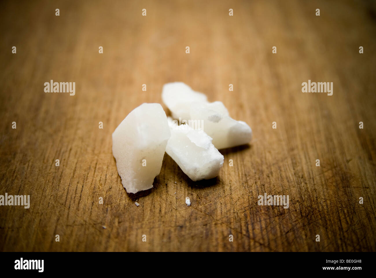 Una clase de fármacos. La cocaína crack, roca Fotografía de stock Alamy