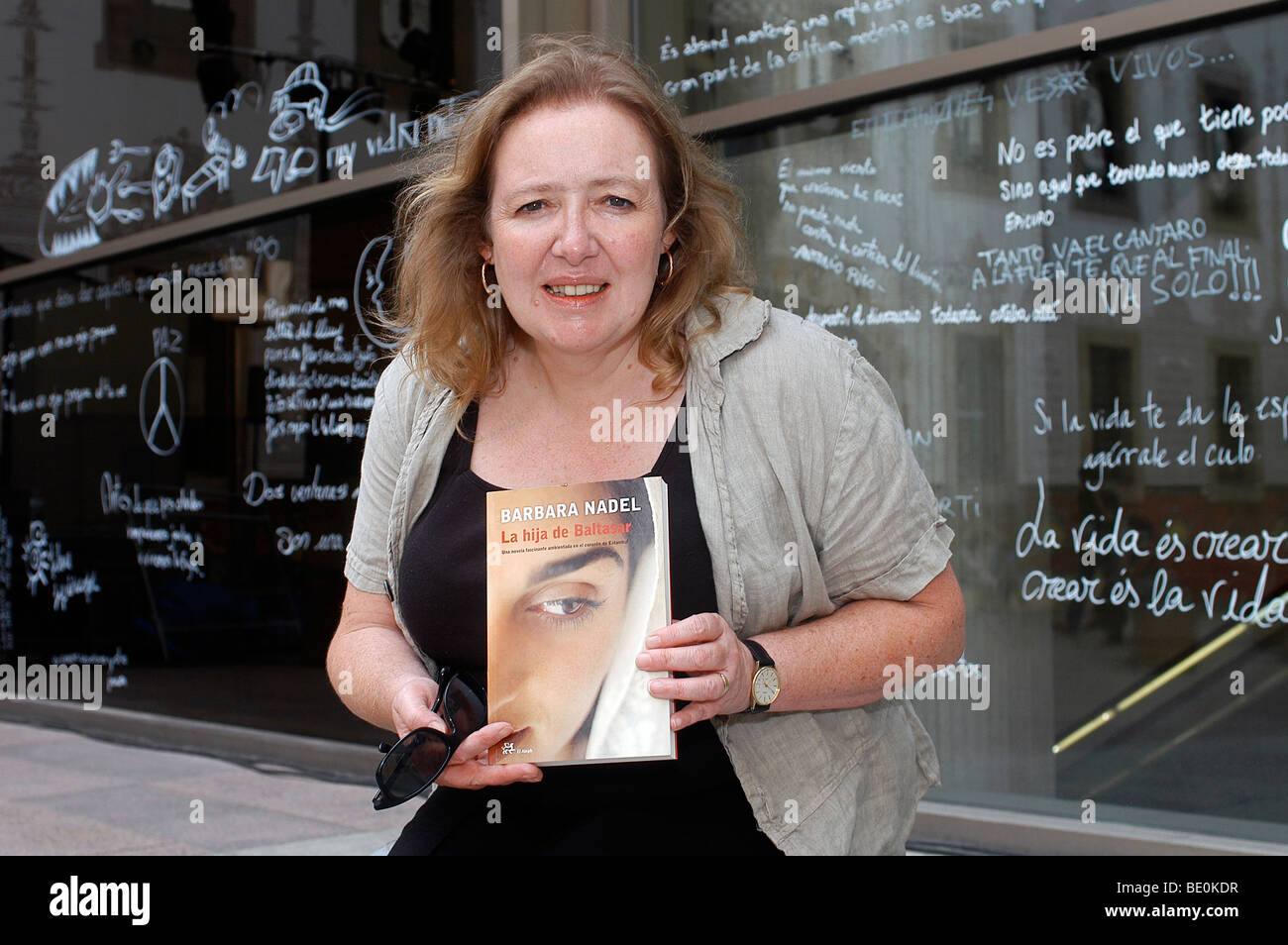 Barbara Nadel, escritor y autor británico Foto de stock