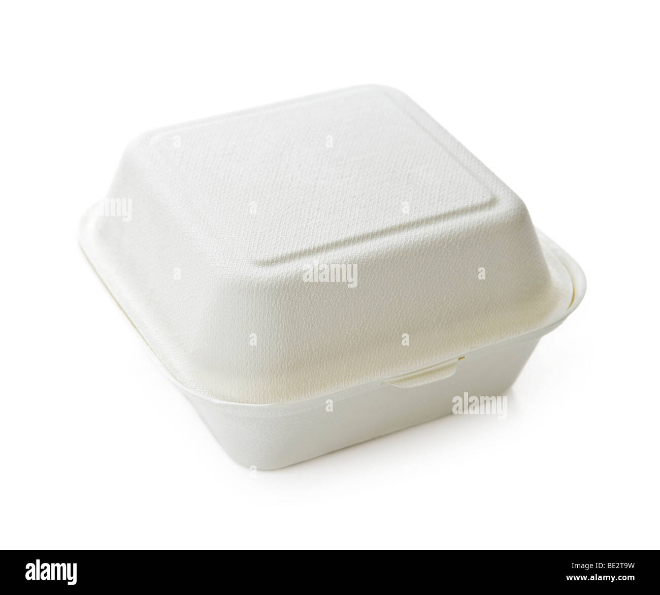 Imagen aislada de sacar contenedores desechables Foto de stock