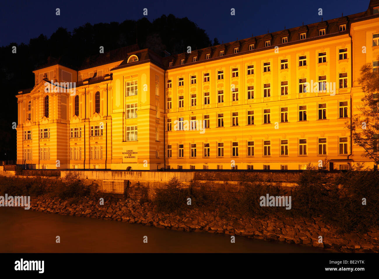 Conservatorio Estatal, Feldkirch, Vorarlberg, Austria, Europa Foto de stock