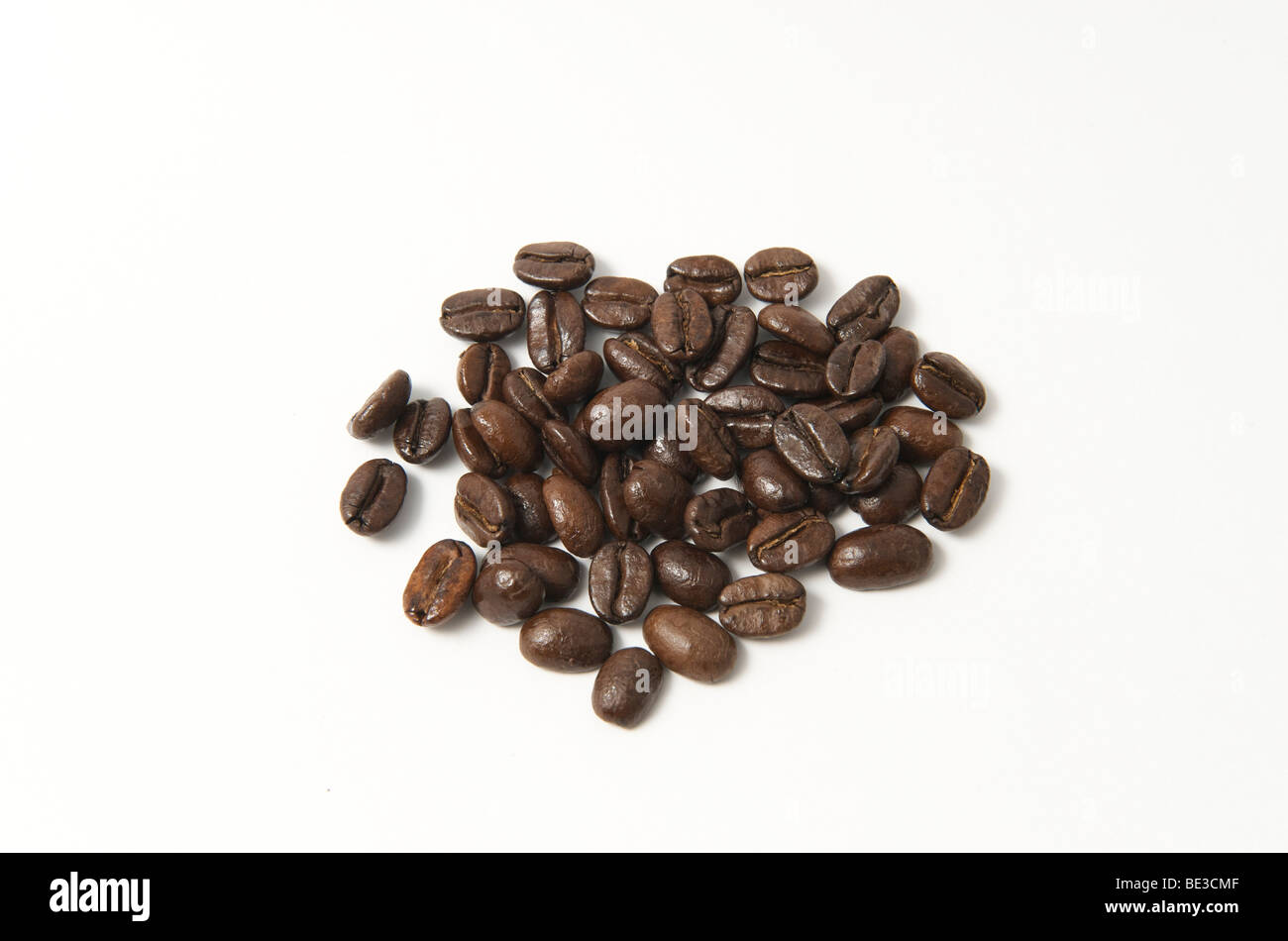 Los granos de café, espresso roast Foto de stock