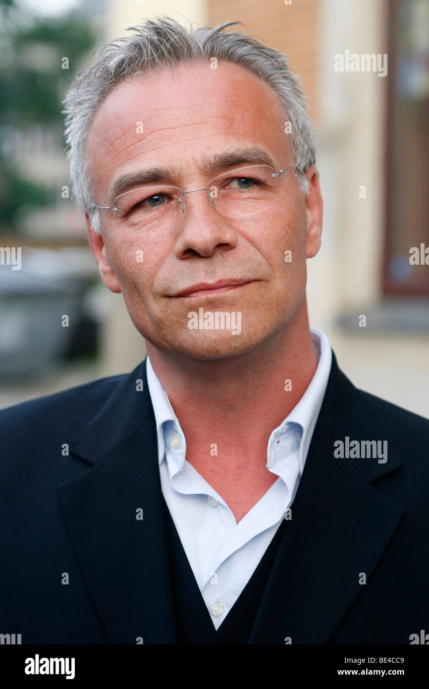 Klaus J. Behrendt, actor, 'Tatort', el crimen de la serie de televisión alemana Foto de stock