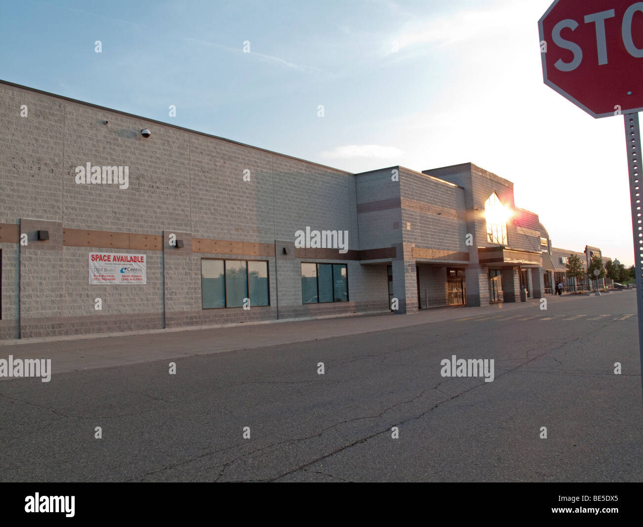 Supermercado cerrado en Detroit. Foto de stock