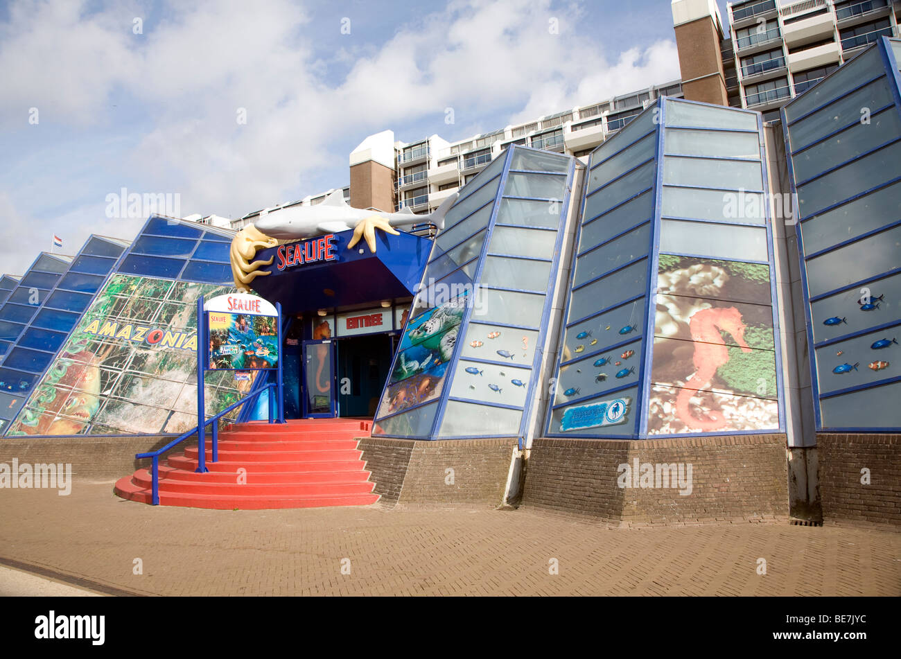 El acuario SeaLife Scheveningen Holanda Foto de stock