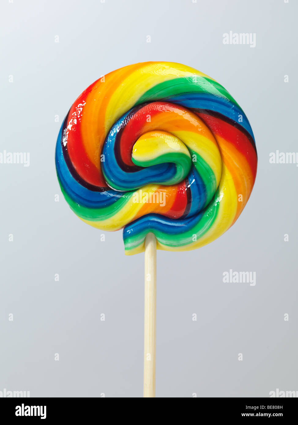 Colorido apetitoso lollipop Foto de stock