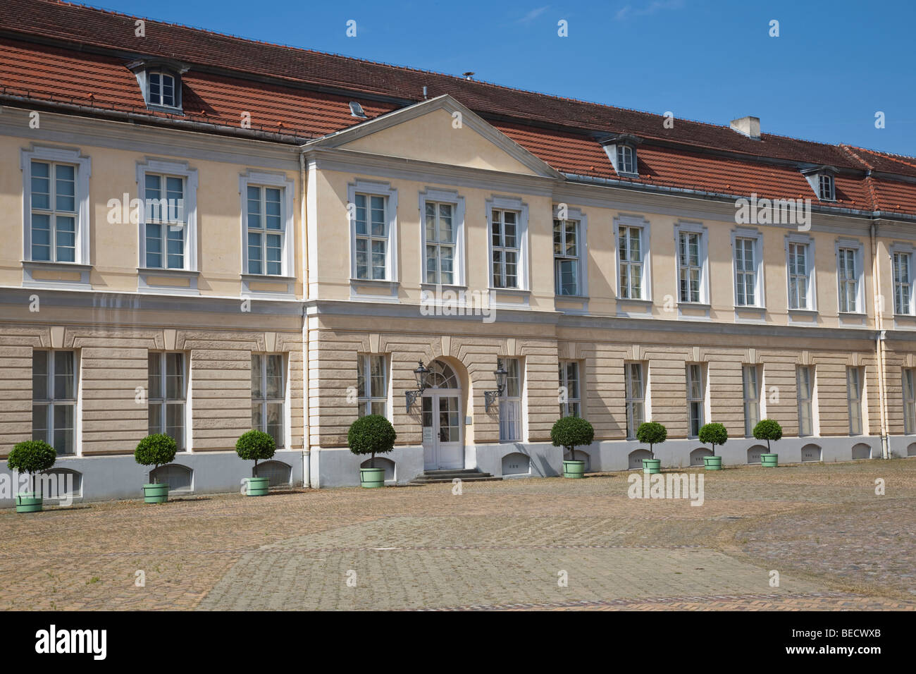 Berlín, Schloss Charlottenburg, el Palacio de Charlottenburg , Neue Flügel, el ala nueva Foto de stock