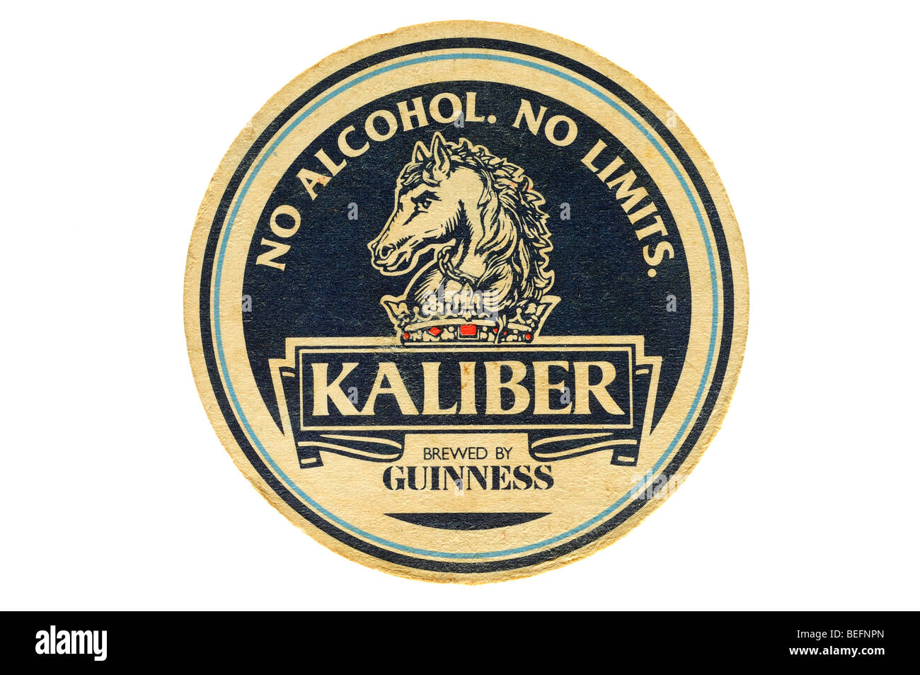 No alcohol sin límites kaliber fabricada por guiness Foto de stock