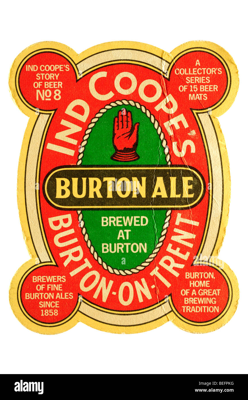 Ind coopers burton ale elaborada en Burton Burton On Trent Fotografía de  stock - Alamy