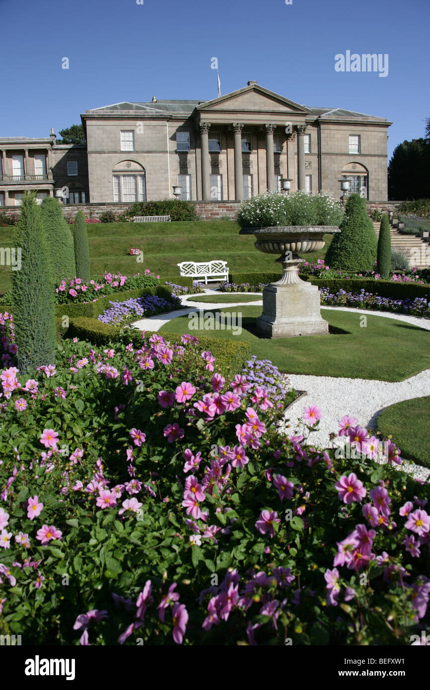 Finca de Tatton Park, Inglaterra. El siglo XVIII Samuel Wyatt diseñado