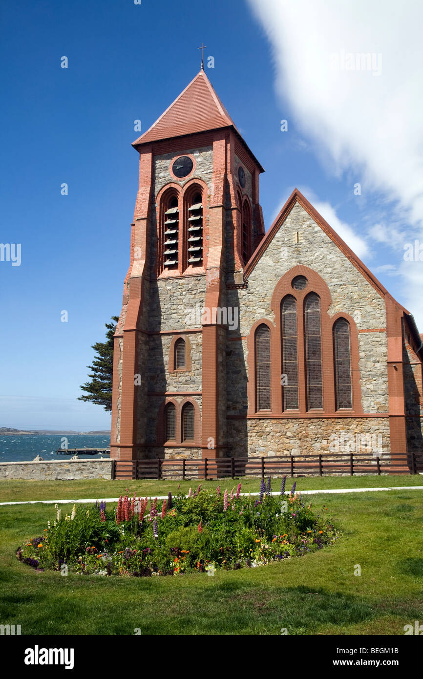 La Iglesia Catedral de Cristo, Puerto Stanley, Islas Malvinas