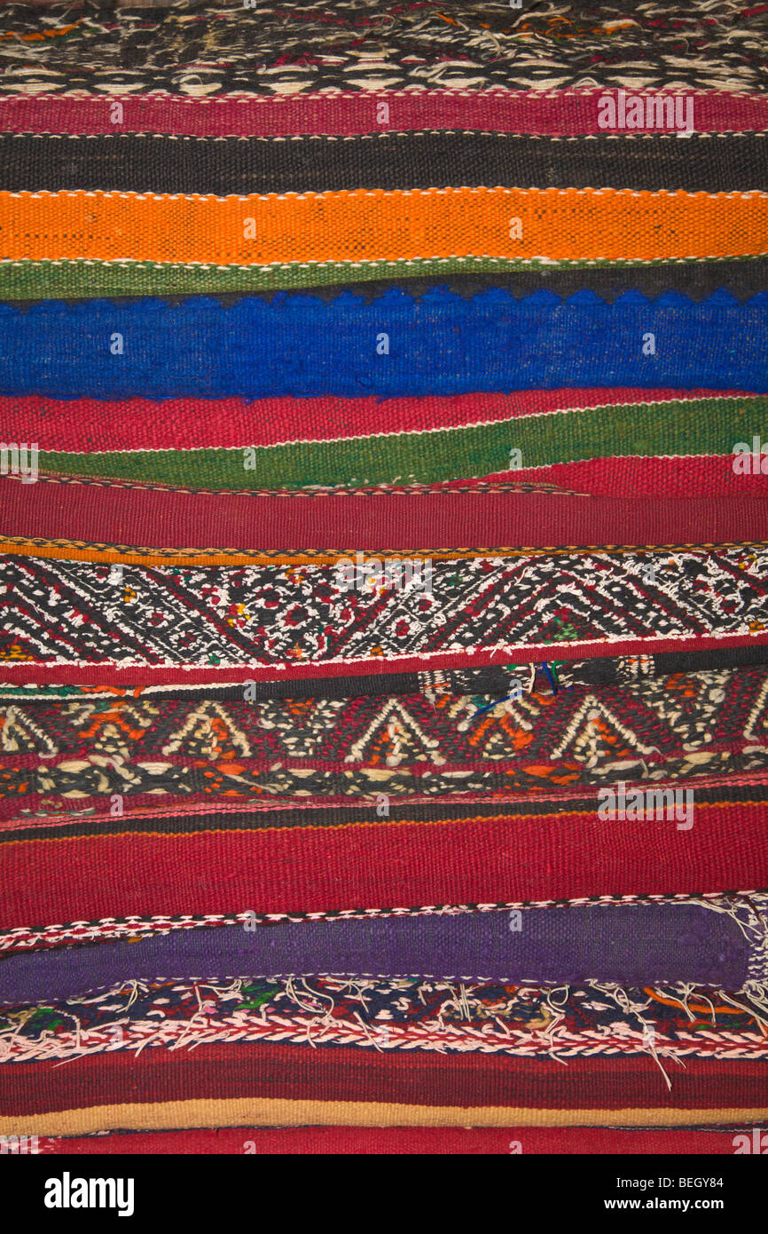 Tradicionales alfombras bereber Marruecos Foto de stock