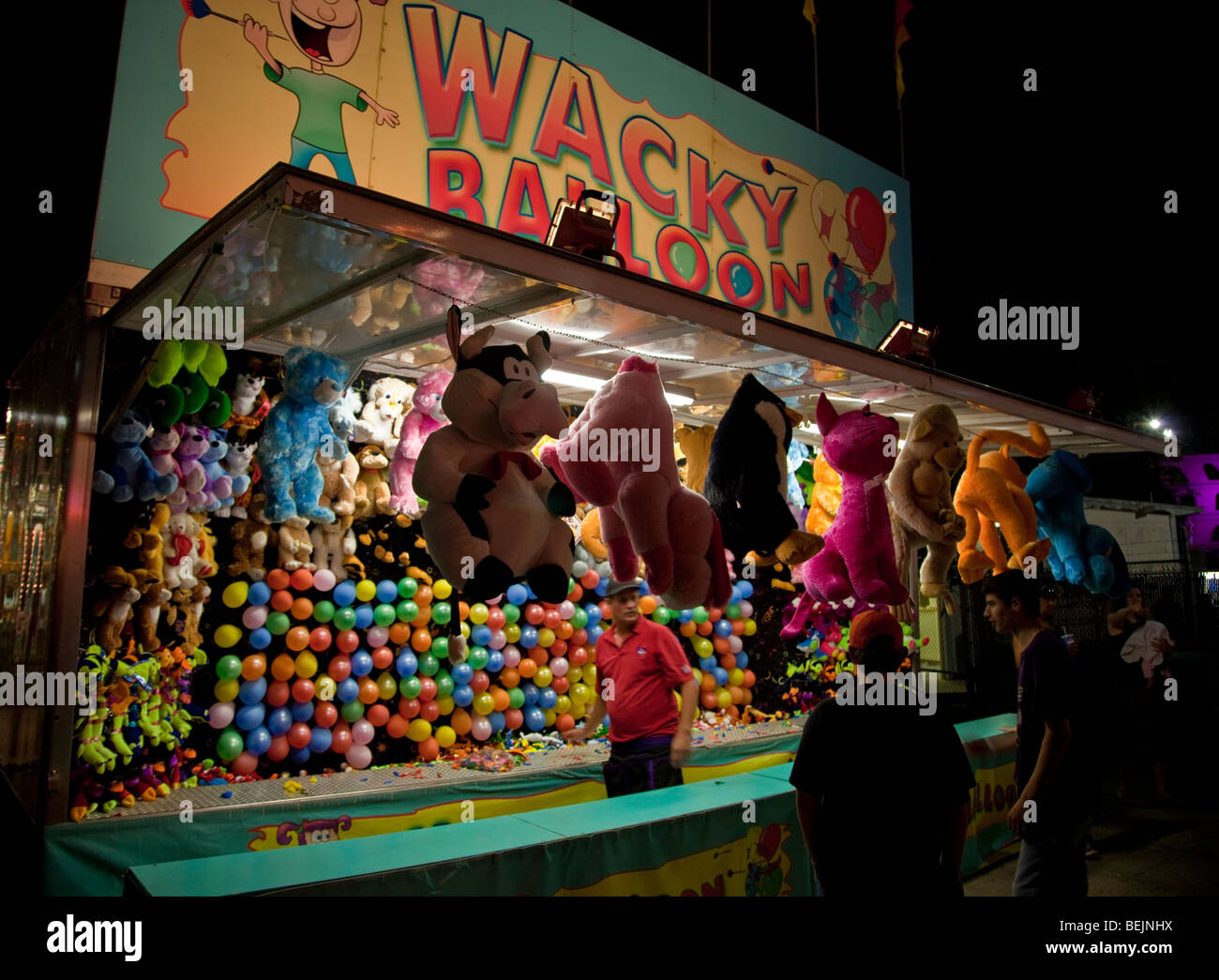 Wacky el globo pop stand en la Veta Madre Justo, Sonora, California  Fotografía de stock - Alamy