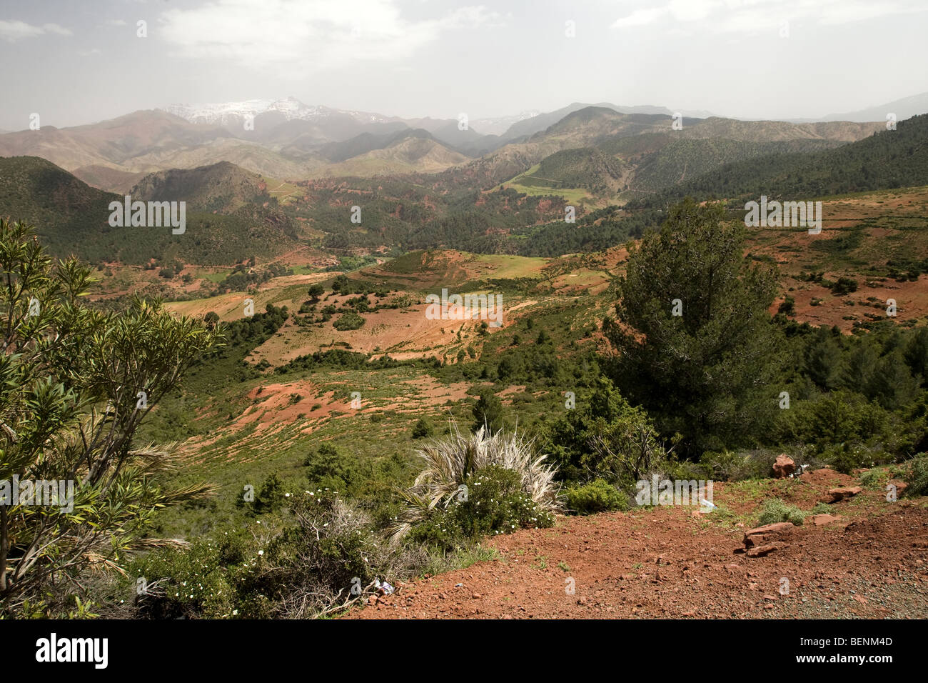 Vista Ouika, Marruecos Foto de stock