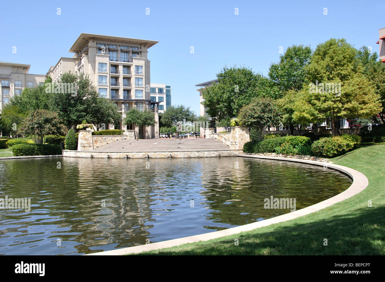 Marriott Hotel, Plano, Texas, EE.UU. Foto de stock