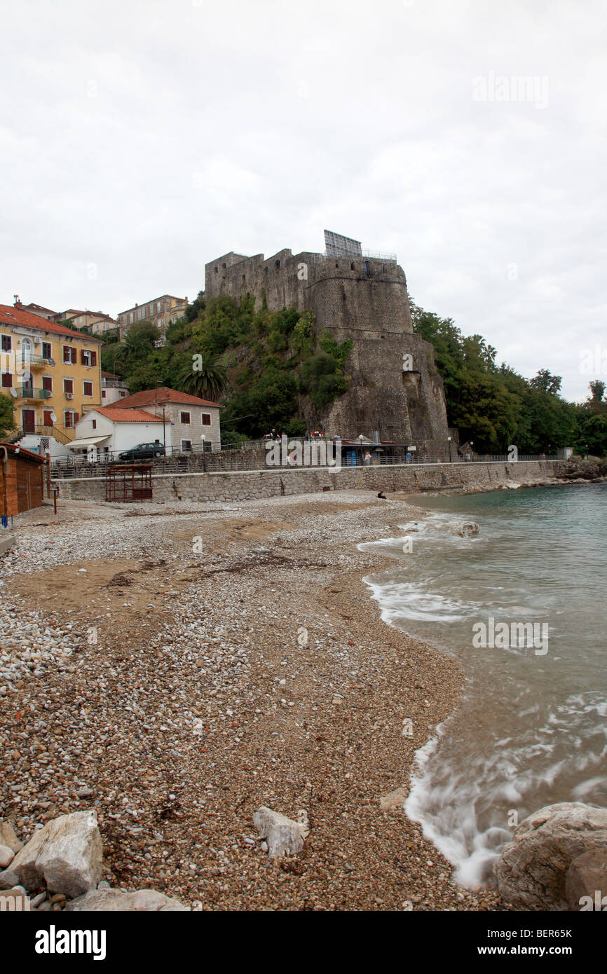 Forte Mare, Herceg Novi, Montenegro. Foto de stock