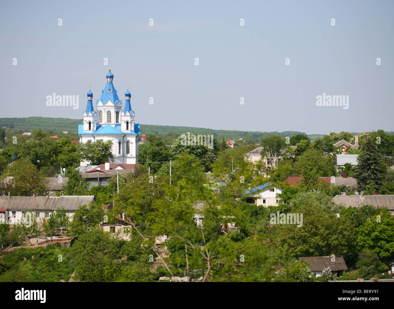 Iglesia en Ucrania Foto de stock