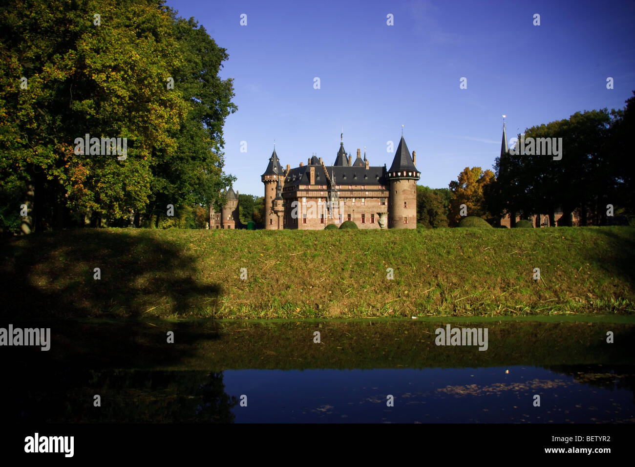 El castillo de Haar,Holanda Foto de stock