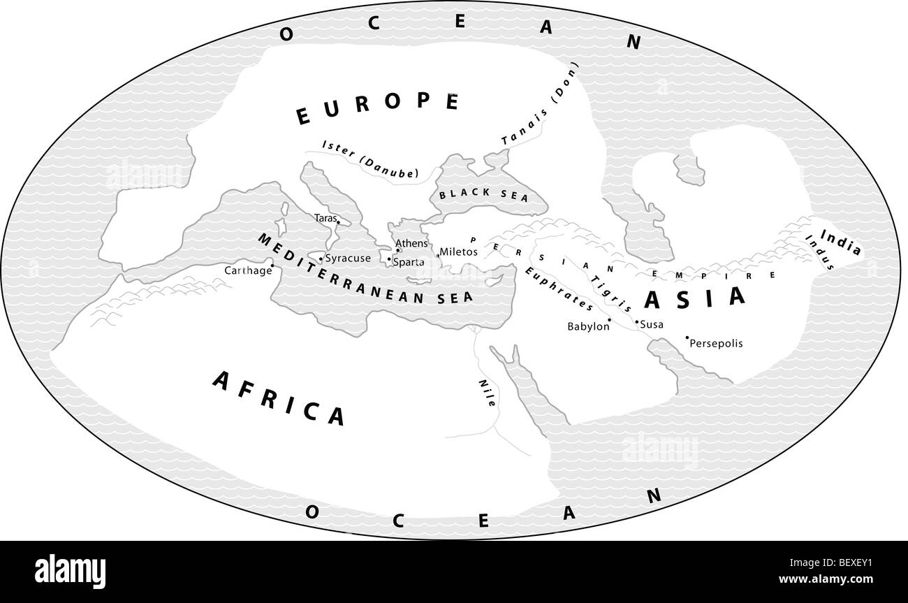 Mapa del mundo griego antiguo fotografías e imágenes de alta resolución -  Alamy