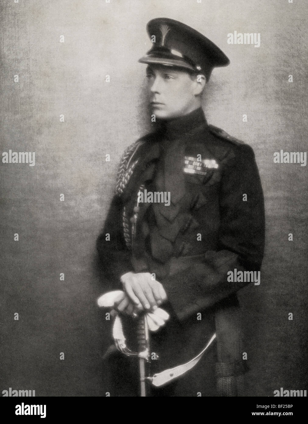 El Príncipe de Gales, luego Rey Eduardo VIII de Inglaterra, de 1894 a 1972. Foto de stock