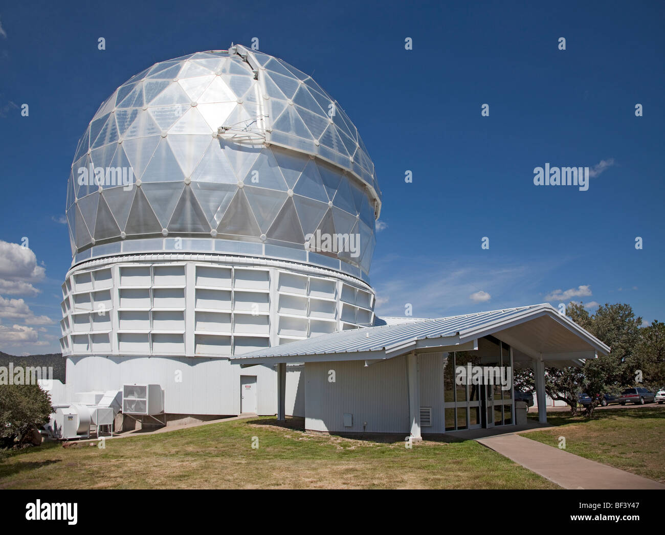 Observatorio McDonald de Fort Davis, Texas, EE.UU. Foto de stock