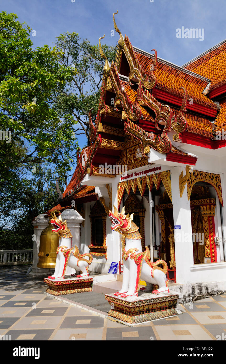 Tailandia; Chiang Mai, el Wat Phra That Doi Suthep Museum Foto de stock