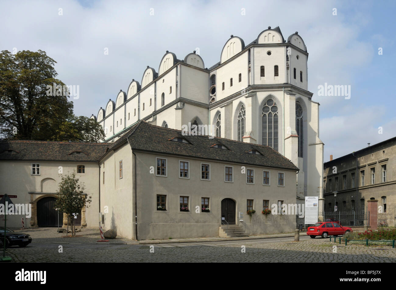 Catedral, Halle an der Saale, Sajonia-Anhalt, Alemania, Europa Foto de stock