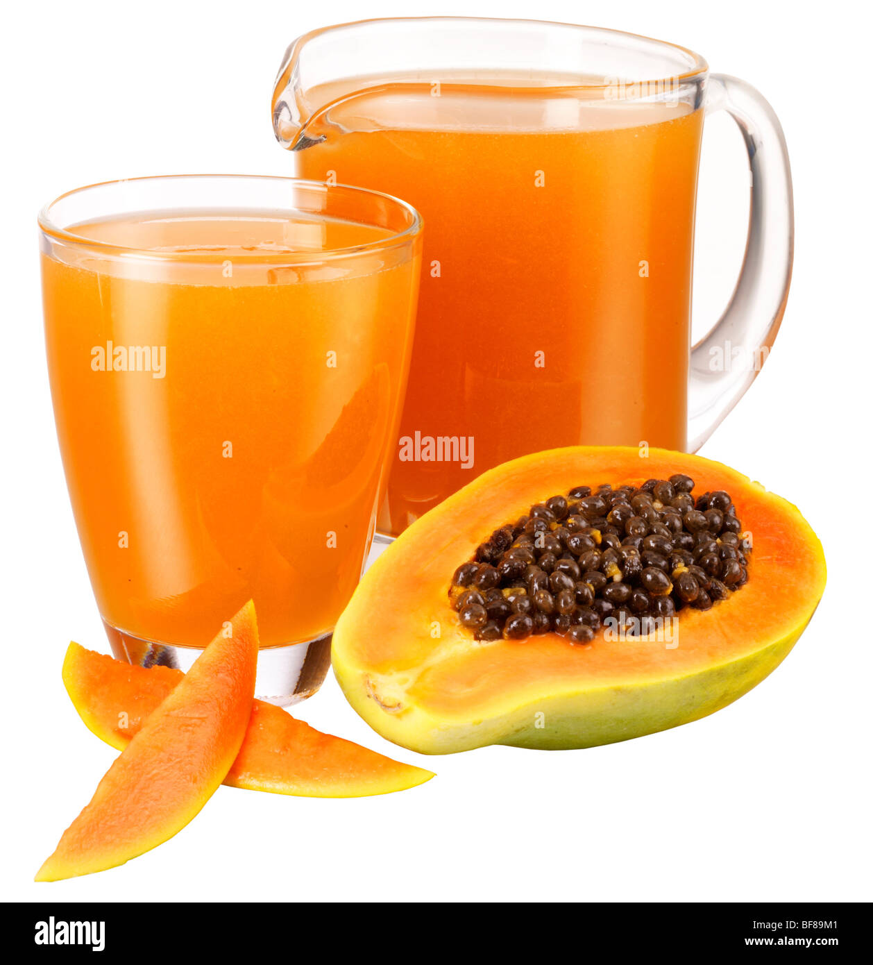 Jugo de papaya fotografías e imágenes de alta resolución Alamy