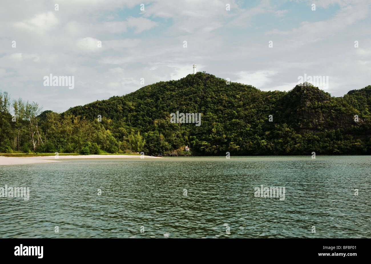 La costa de Langkawi en Malasia. Foto de stock