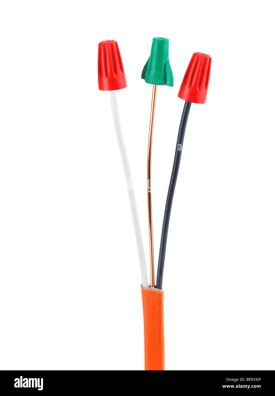 Cables eléctricos de alimentación con núcleo de cobre. alambres de cable  eléctrico, conjunto de ilustración de vector de equipo de electricidad  flexible. cable eléctrico de hardware