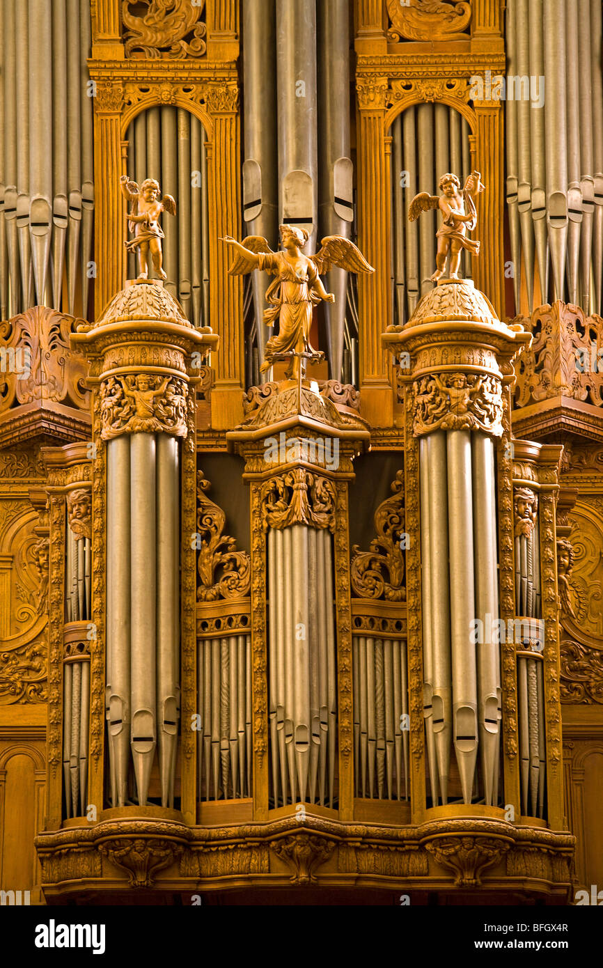 Catedral de Saint Gatien, Tours, Francia Foto de stock