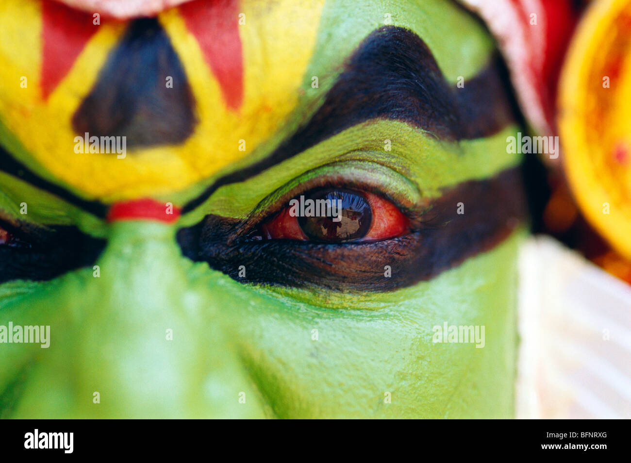 RSC : 60564 bailarín Kathakali ; ; Kerala India Sr.#306 Foto de stock