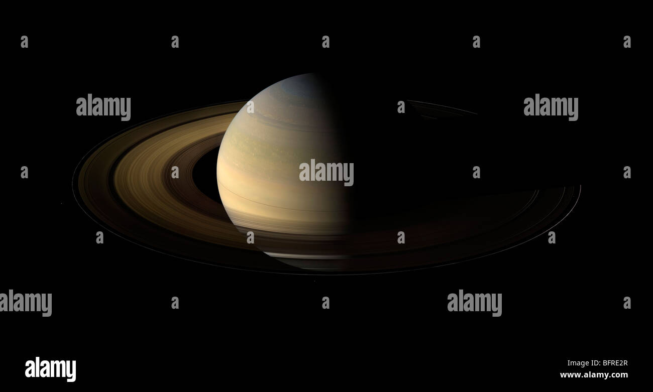 Equinoccio de Saturno Foto de stock