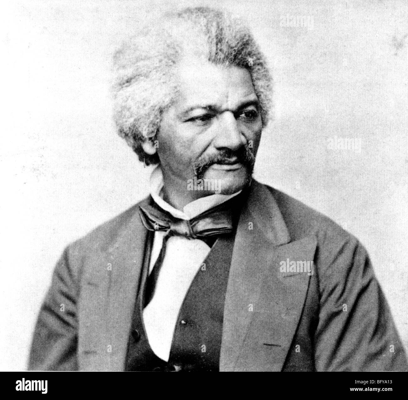 FREDERICK Douglas (1818-1895), líder de la campaña contra la esclavitud americana Foto de stock