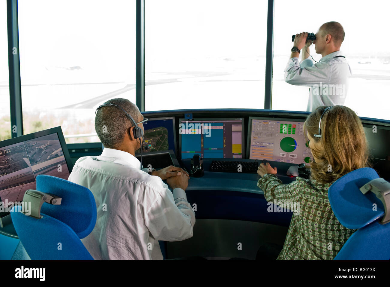 Torre de control del aeropuerto Fotografía de stock - Alamy