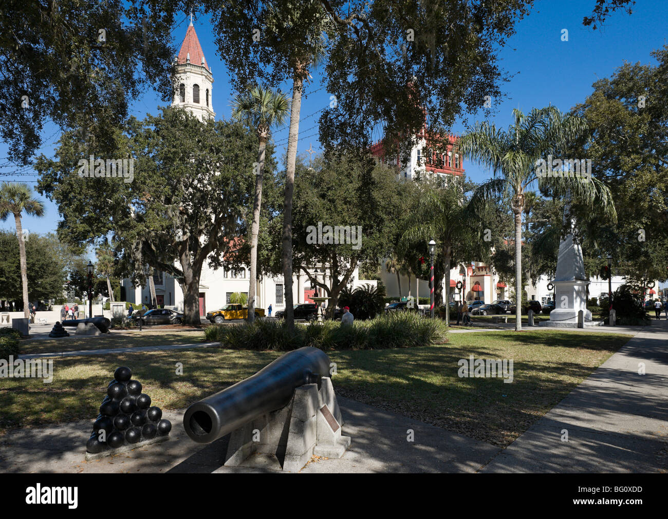 La histórica Plaza de la Constitución, detrás de la Catedral, San