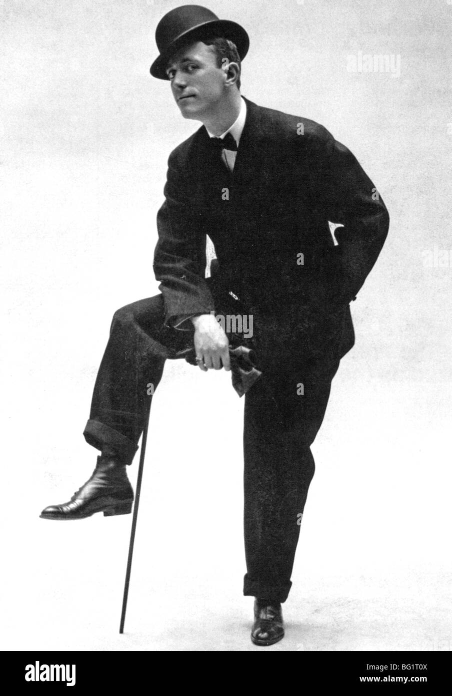 GEORGE MICHAEL COHAN - nosotros animador y compositor (1878-1942) quien escribió dar mis saludos a para un musical de Broadway en 1904 Foto de stock