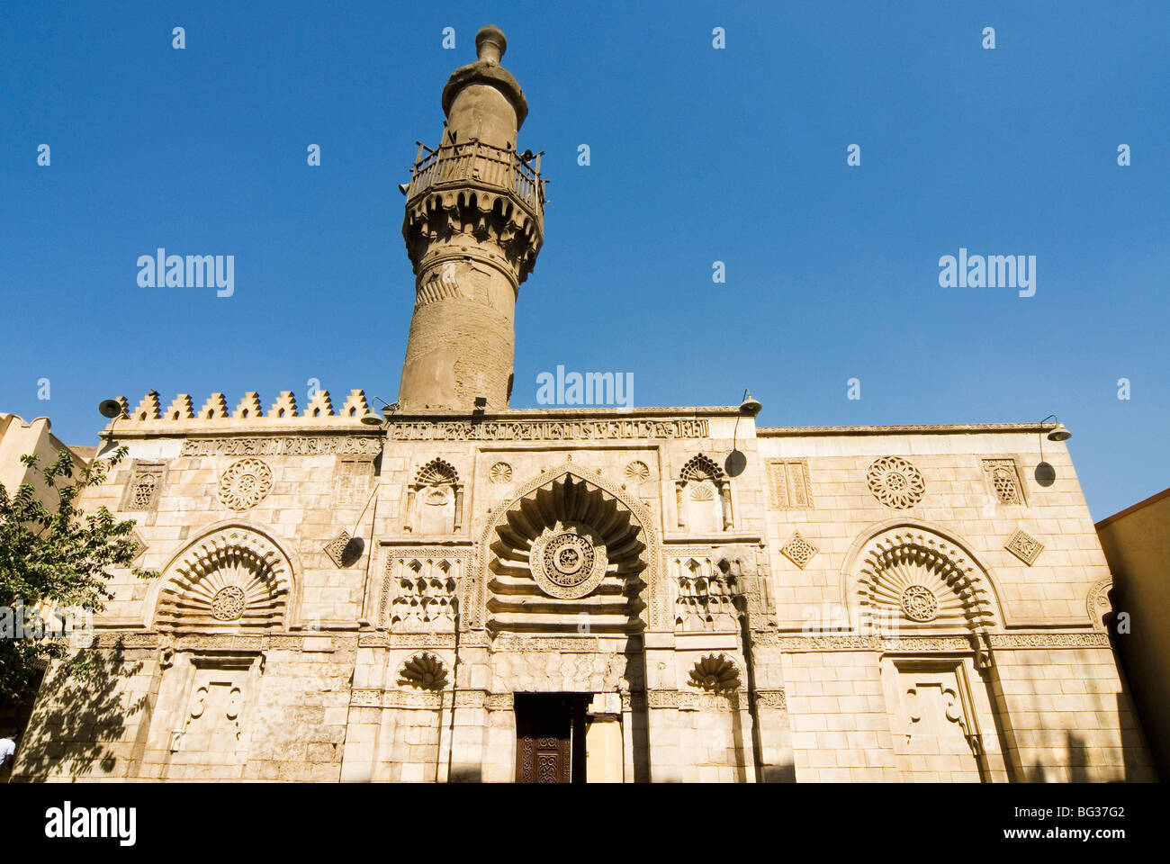 Mezquita Al-Aqmar, Khan El Khalili, El Cairo, Egipto, el Norte de África, África Foto de stock